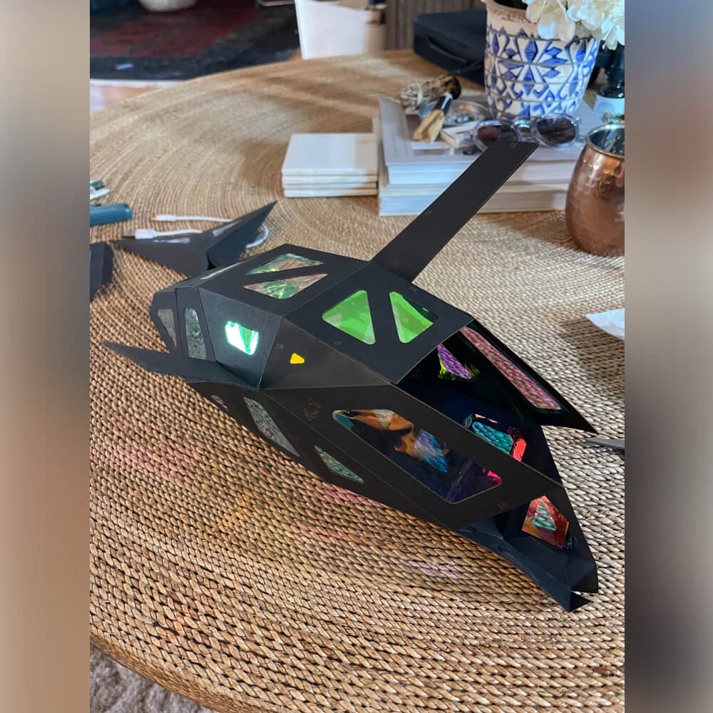 Totemly Space Whale - Paper Craft Digital Download